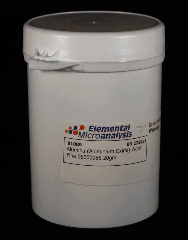 Alumina (Aluminium Oxide) Wool Fine 05000086 20 g